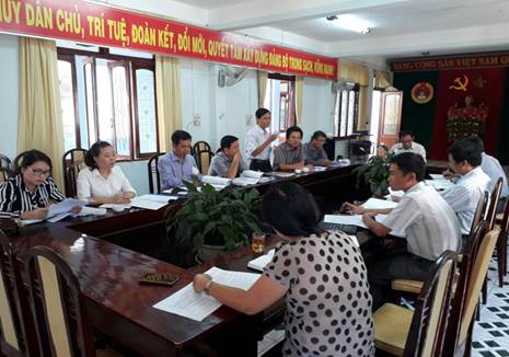 Họp tổ giúp việc xây dựng đề án thành trường cao đẳng cộng đồng Kon Tum.